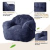 Coolmee 51 inch Large Bean Bag Chair for Adults, Oversized Soft Sofa Bean Bag Couch, Single Seat Sofa with Filler for Living Room Bedroom - 4 of 4
