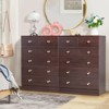 KTMBDW Modern 6-Drawer Dresser for Bedroom, Living Room - 3 of 4