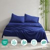 3/4 Pieces Bamboo Viscose Bed Sheet Set, Super Breathable & Cooling Bedding Set - NTBAY - 3 of 4