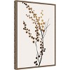 Amanti Art Golden Winter Florals by Kubistika Canvas Wall Art Print Framed 16 x 23-in. - 3 of 4