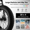 NicBex 20"Mountain Bike with Front Suspension for Kids&Teens,High Carbon Steel Frame,Shimano 7 Speeds with Disc Brakes,Durable Wide Tires - 3 of 4
