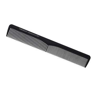 Unique Bargains Hair Comb Classic Styling Compact Comb Detangling Comb for Hair Styling 18cm Plastic Black