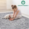 ChicFurnit Rugs 5'x7' Vintage Waterproof Extra Large Area Rugs Carpet Non-Slip Rug Pads Washable Rug for Indoor Room, Multicolored, 90"*63"*0.35" - 4 of 4