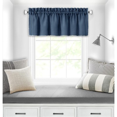 Kate Aurora Living Trellis Clover Rod Pocket Valance - Assorted Colors - 58x14 Inches
