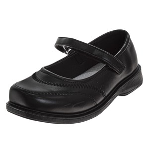 French Toast Toddler Girls School Shoes with Buckle Flower Details - 1 of 4