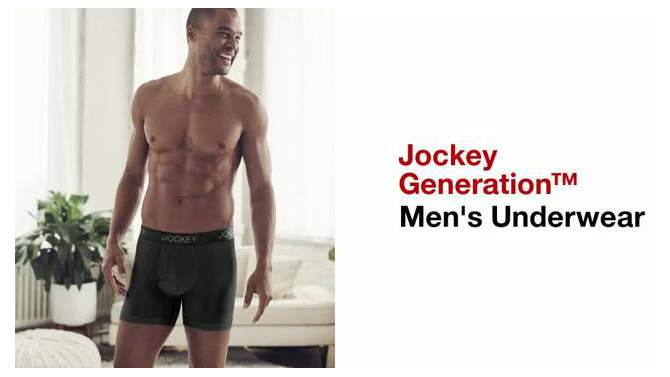 Jockey Generation™ Men's Stay New® Cotton Boxer Briefs 3pk, 6 of 7, play video