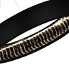 CWI Lighting,Rosalina LED Chandelier With Matte Black Finish - 3 of 4