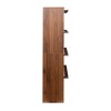 Sapphtopaz Modern Bookcase with Cubby Storage, Space Saving Multi-Function Display Bookshelf for Home Office - 3 of 4