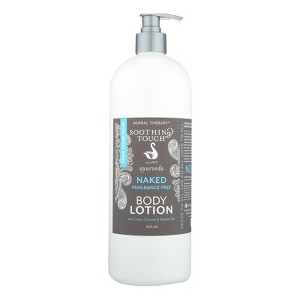 Soothing Touch Naked Fragrance Free Body Lotion - 32 fz - 1 of 4