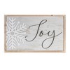 Melrose Framed Joy Wall Plaque (Set of 2) - image 4 of 4