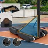 RISOKEYS Portable Basketball Hoop System, Height Adjustable 4.76-10ft, with 44'' Backboard and Wheels, for Youth Adults Night Outdoors - 3 of 4