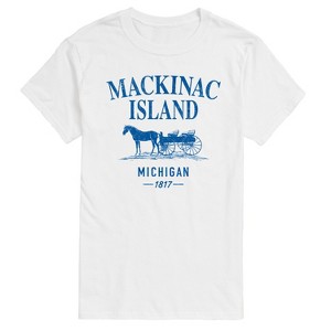 Men's - Instant Message - Mackinac Island Short Sleeve Graphic T-Shirt - 1 of 4