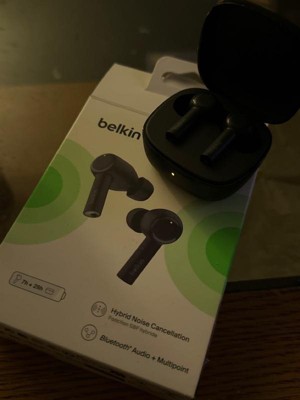 Belkin Soundform Pulse Noise Cancelling Earbuds Black Auc007btblk : Target
