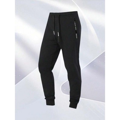 TIME HOLLOW Lightweight Mesh Sweatpants - Open Bottom Athletic Gym Pants