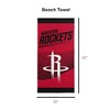 NBA Houston Rockets 30" x 60" Beach Towel - 3 of 3