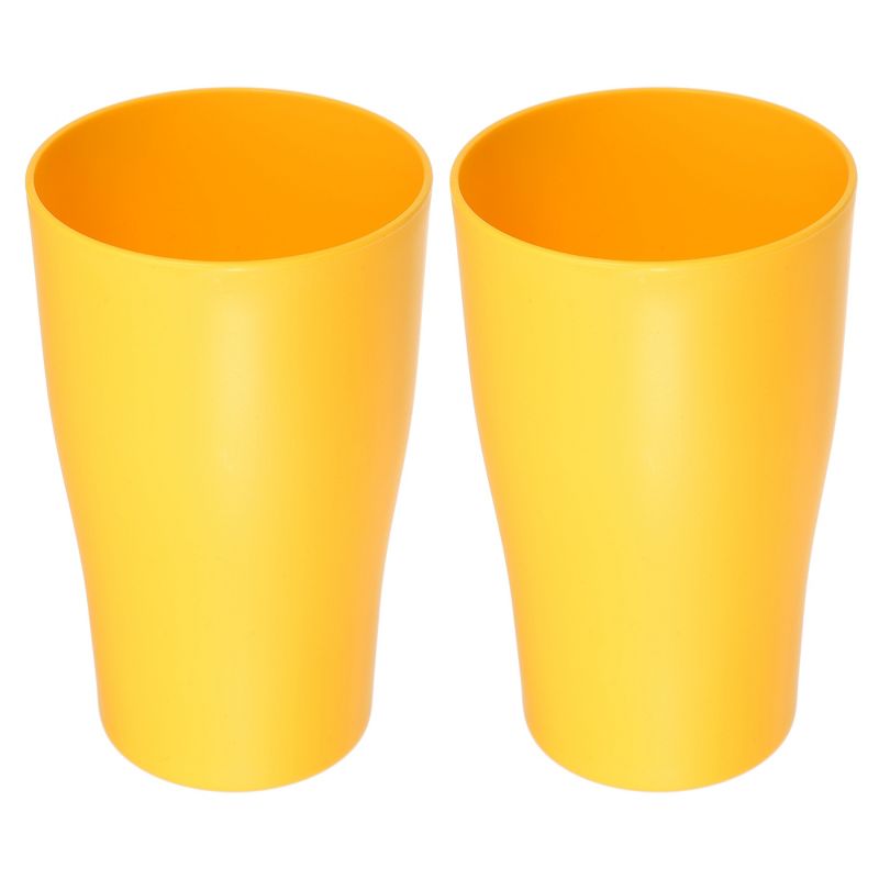 Unique Bargains Bathroom Toothbrush Tumblers PP Cups for Bathroom Kitche 4.92''x3.03'' 2pcs, 1 of 7