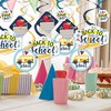 Big Dot of Happiness Back to School - First Day of School Classroom Hanging Decor - Party Decoration Swirls - Set of 40 - 2 of 4