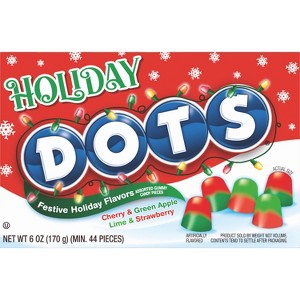Dots Christmas Theater Box Candy - 6oz - 1 of 4