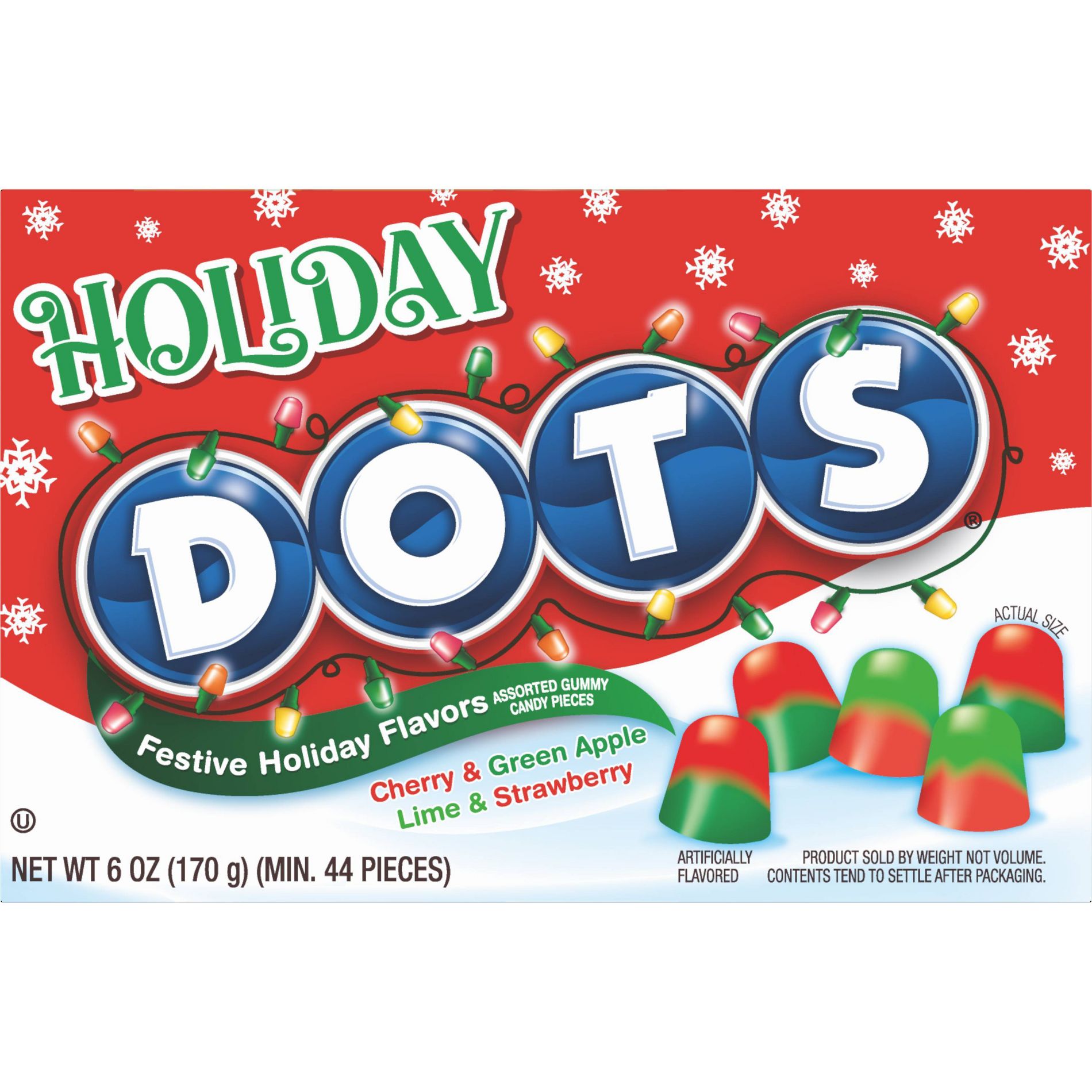 Dots Christmas Theater Box Candy - 6oz