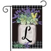 Briarwood Lane Everyday Garden Flag 12x18 For Outdoor Farmhouse Monogram Letter L Garden Flag Flags For Outside - 2 of 4