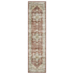 Oriental Weavers Sumter SUM01 Red/ Ivory Indoor Area Rug - 2' x 8' - 1 of 4