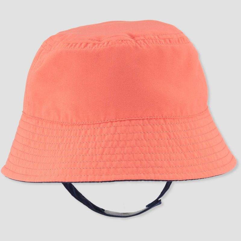 Carter's Just One You®️ Baby Boys' Reversible Solid Sun Hat, 3 of 6