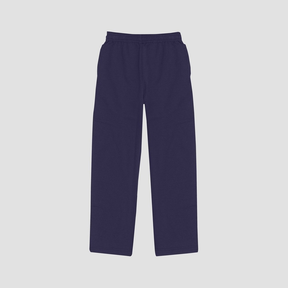 Hanes Kids' Eco Smart Open Leg Sweatpants - Navy Blue S