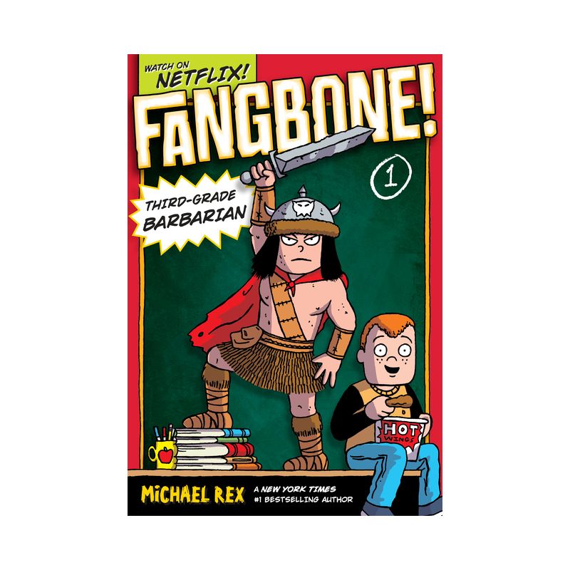 Fangbone! Third-Grade Barbarian - (Fangbone! Third Grade Barbarian) by  Michael Rex (Paperback), 1 of 2