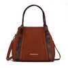 MKF Collection Kenna Snake embossed Vegan Leather Women’s Tote Handbag by Mia K - 2 of 4