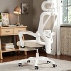 Mshliw Ergonomic Mesh Office Chair with Footrest, Adjustable Headrest & Lumbar Support, High-Back Reclining Computer Desk Chair for Home Office - 4 of 4