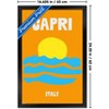 Trends International Reinders: Destinations - Destination Capri Framed Wall Poster Prints - 3 of 4
