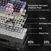 Evo Bytes Wireless 3-Mode Mechanical Keyboard With Wristrest - 4 of 4