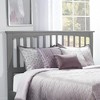 AFI Furnishings Mission King Headboard with Turbo Charger in Grey - 2 of 4