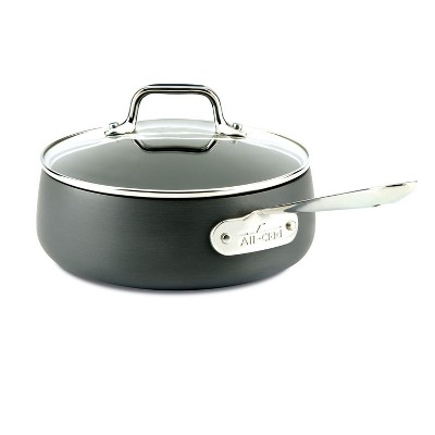 All-Clad 2.5 Quart Nonstick Sauce Pan with Lid, HA1 Hard Anodized Cookware