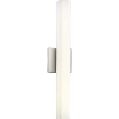 Brushed Nickel 22" LED Bath Vanity Light with Opal Glass