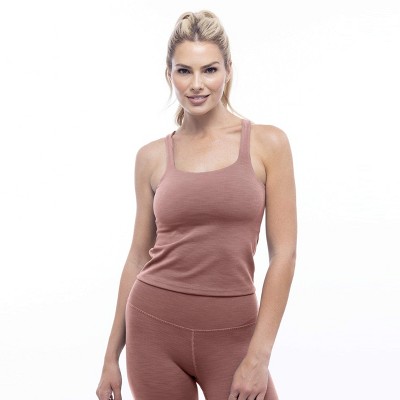 Rib Square Neck Tank - LEZAT
