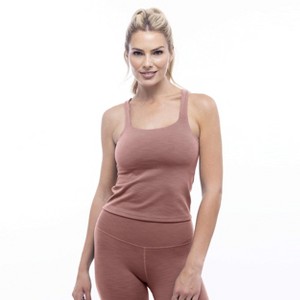 Rib Square Neck Tank - LEZAT - 1 of 3