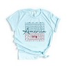 Simply Sage Market Freedom Stacked Short Sleeve Tee - 2XL - Ice Blue - 2 of 4