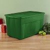 70qt Large Latching Tint Storage Box Green - Brightroom™