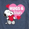 Men's - Peanuts - Snoopy Hugs And Kisses Short Sleeve Graphic T-Shirt - 2 of 4