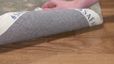 Ivory and Taupe Hand-Knotted Wool Area Rug 3' x 5'