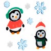 Northlight 8-Piece Penguin and Snowflake Gel Christmas Window Clings, 7.75" - 3 of 4