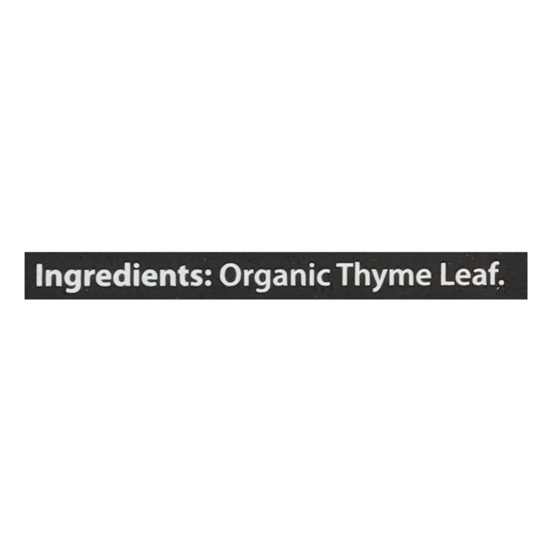 Buddha Teas Organic Thyme Leaf Tea - Case of 6/18 Bags, 4 of 5