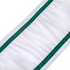 3" Dupioni Double-Sided Ribbon White & Green - National Tree Company - 3 of 4