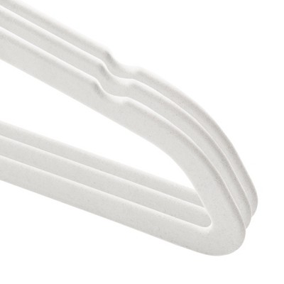 Ivory Velvet 14" Non-Slip Children's Clothing Hangers, Set of 100