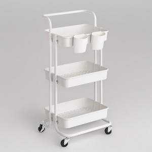 SONGMICS Rolling Cart 3-Tier Storage Cart Utility Cart - 1 of 4