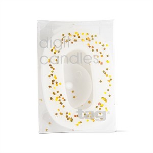tagltd Number 0 Digit Party Candle - 1 of 3