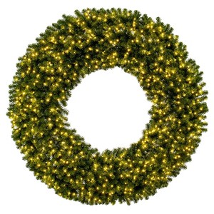 Vickerman Deluxe Sequoia Pine Wreath - 1 of 4