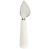 Laurie Gates California Designs Marble and Stainless Steel 3 Piece Cheese Knife Set in White - image 4 of 4