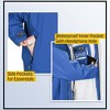Catalonia Kids Waterproof & Windproof Swim Parka Jacket, Fleece-Lined Warm Hooded Coat for Boys & Girls, Lightweight Swim Robe - 4 of 4